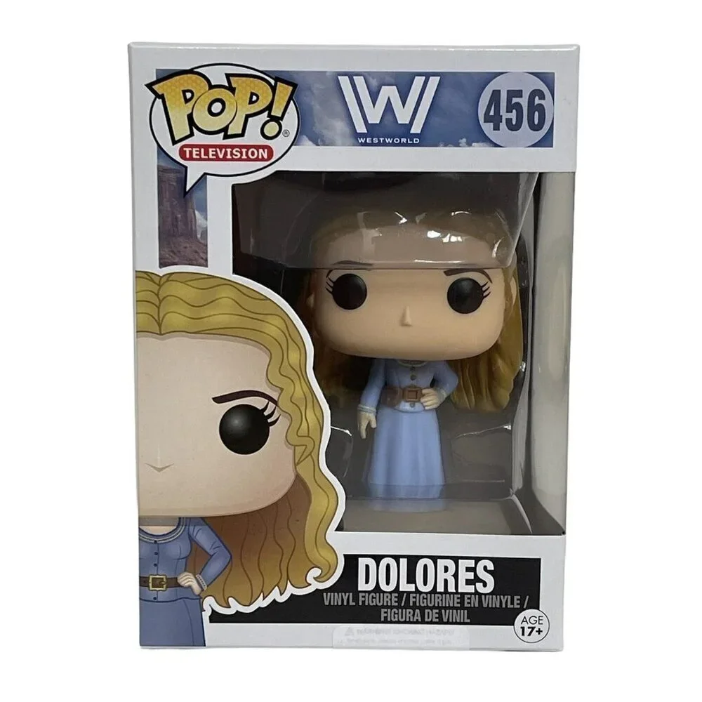 Funko Pop! Westworld Dolores #456 Vinyl Figure – HBO TV Show – Slight Box Damage